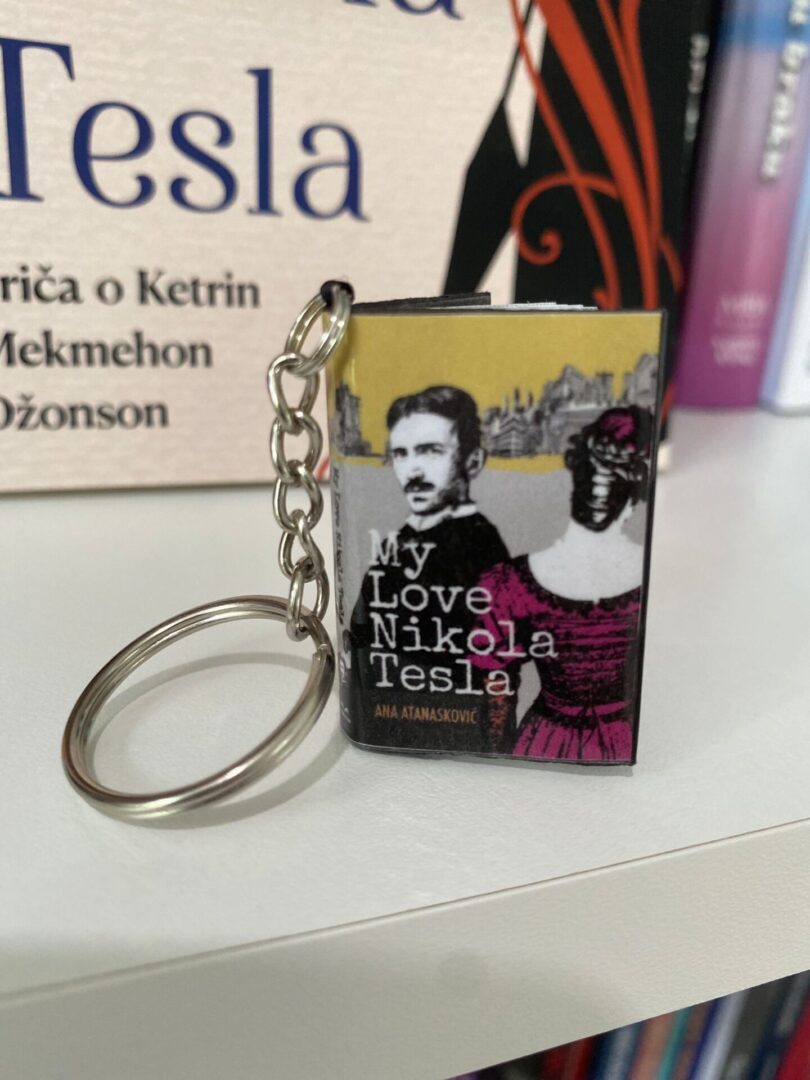 My Love Nikola Tesla keychain