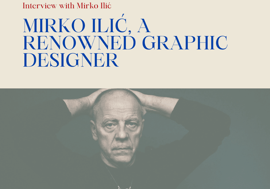 Mirko Ilić – I invest in design a lot of thinking and effort
